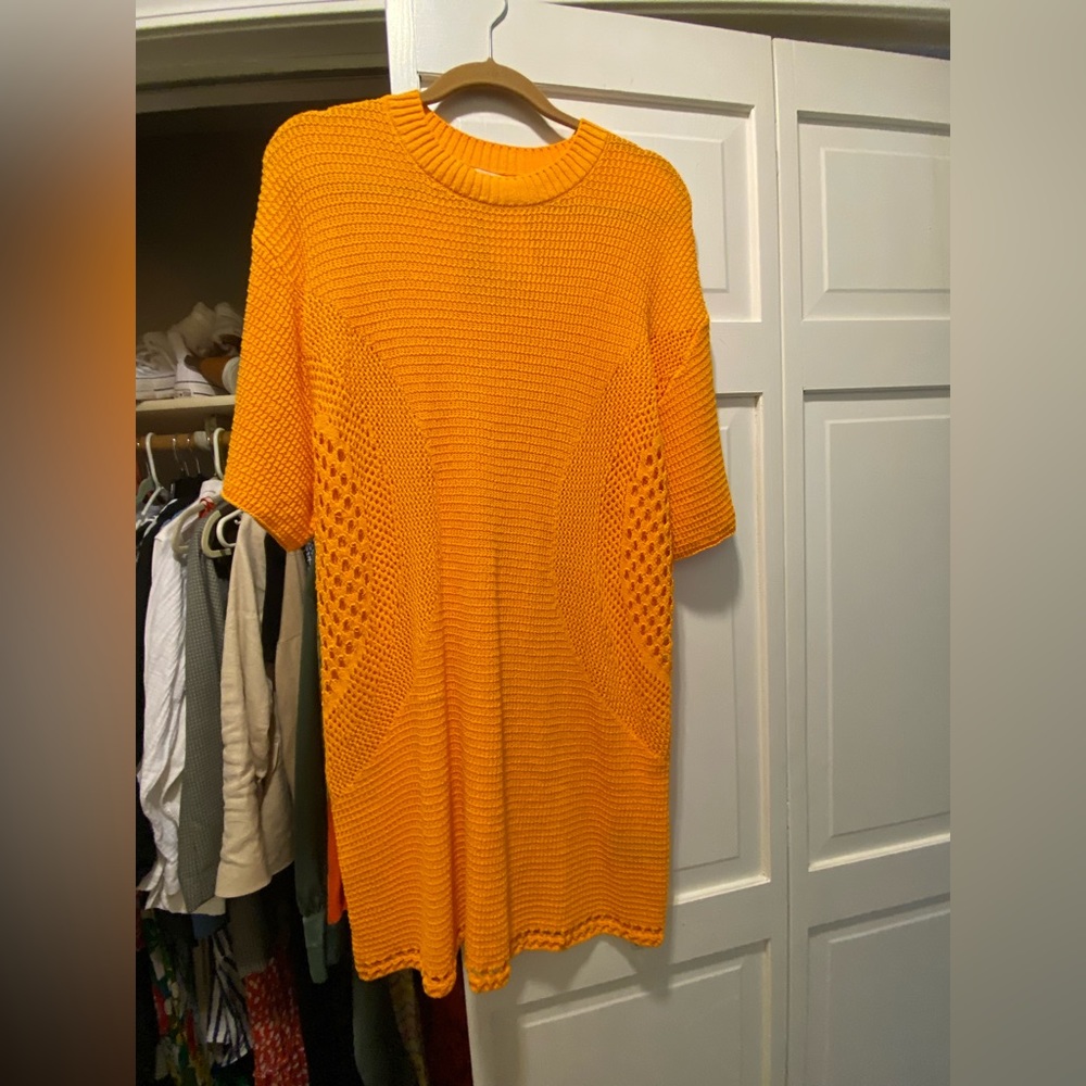 H&M orange dress, NWT